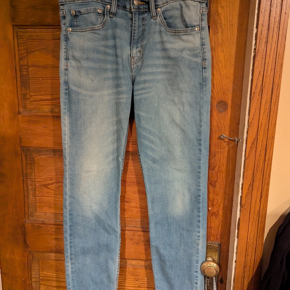 Signature‎ Blue Straight Jeans Classic Style